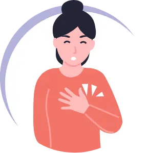 Symptoms of PAH include Chest Pain or Pressure