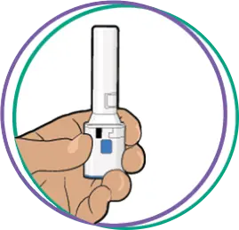 The inhaler is not position-dependent icon