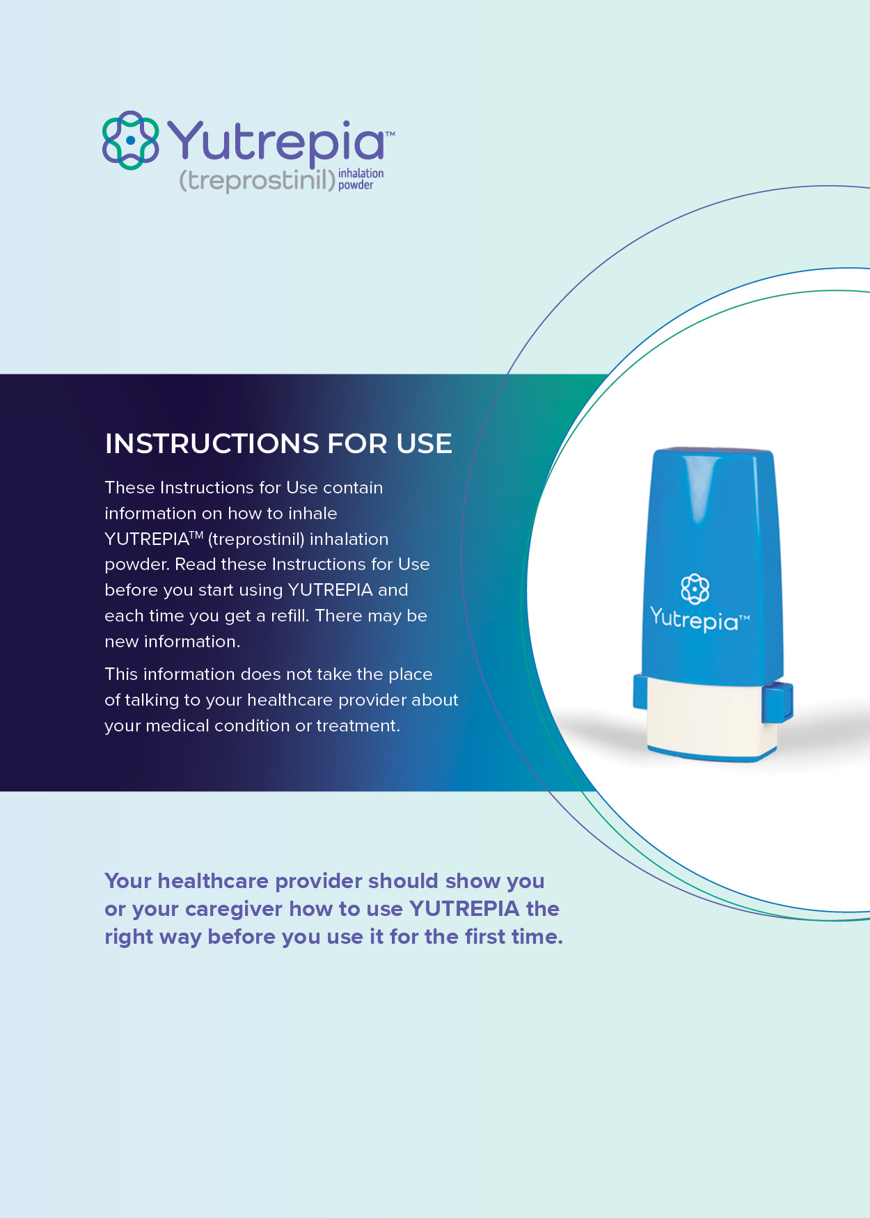 YUTREPIA Instructions for Use icon
