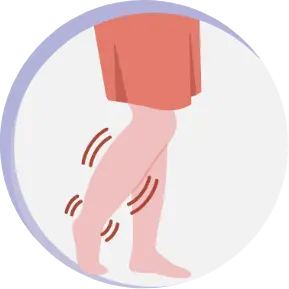 Symptoms of PAH include Swollen Legs and Ankles