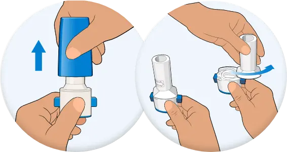 Open inhaler icon Open inhaler icon